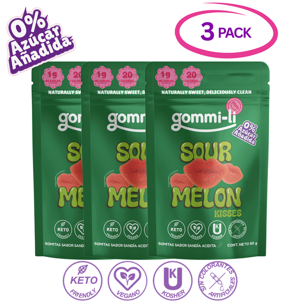 Paquete de 3 sandia acidita