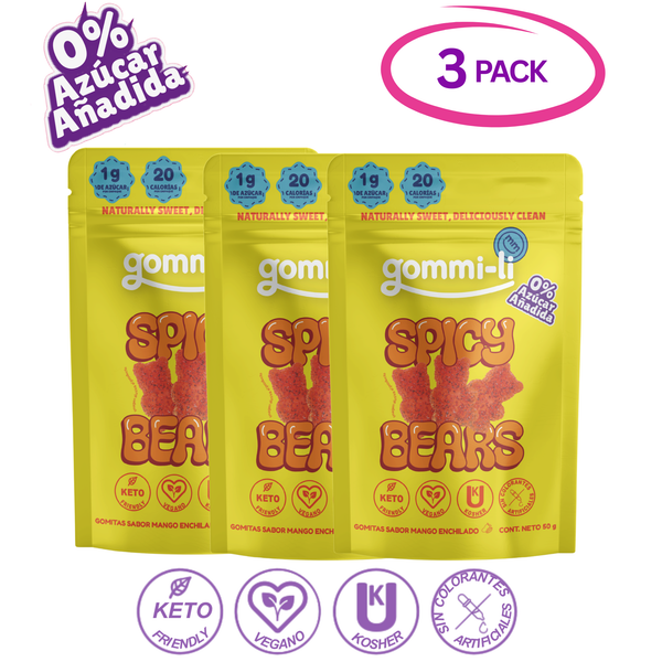 Paquete de 3 Mango Enchilado