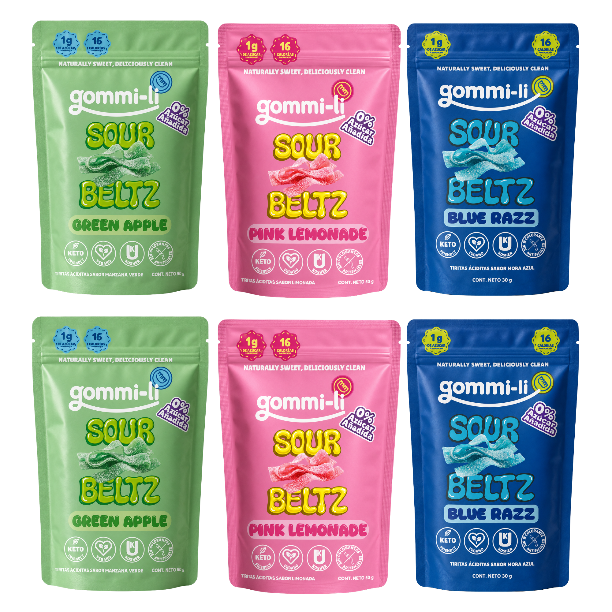 Sour Beltz Tiritas acidas MIX PACK